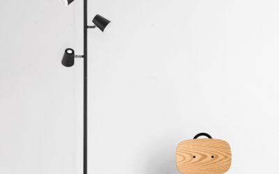 Lampadaire NARCOS – Noir – Modèle d’exposition