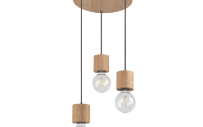 Suspension TRONGO ROUND – 3 lumières – Modèle d’exposition