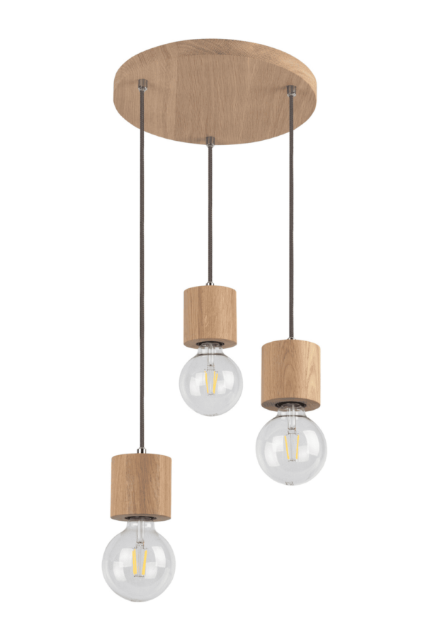 Suspension TRONGO ROUND - 3 lumières - Modèle d'exposition – Image 2