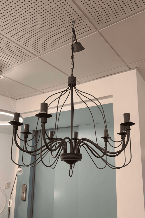 Lustre SYMPHONIE - 8 lumières - Modèle d'exposition – Image 4