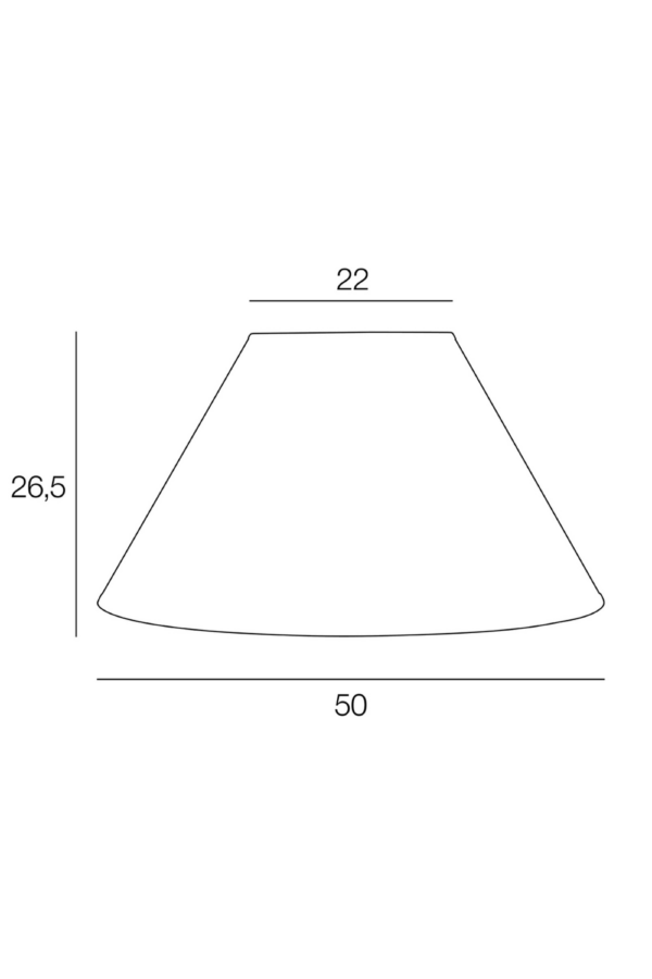 Abat jour FE - Diamètre 50cm – Image 4