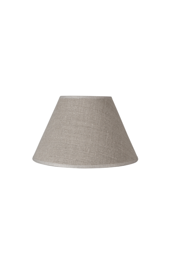 Abat jour FE - Toile de jute - Diamètre 25 cm – Image 3