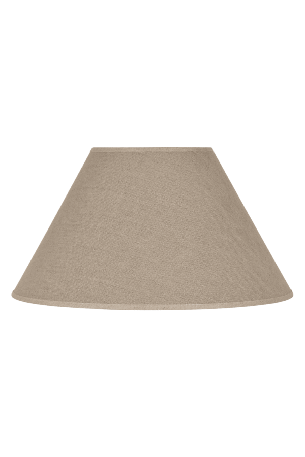 Abat jour FE - Toile de jute - Diamètre 45 cm – Image 3