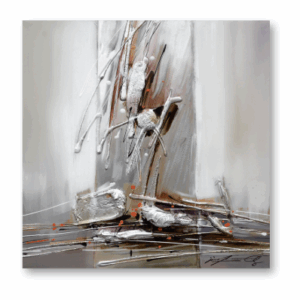 Tableau Abstrait Beige, marron