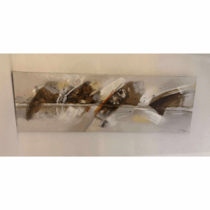 Tableau Abstrait Marron