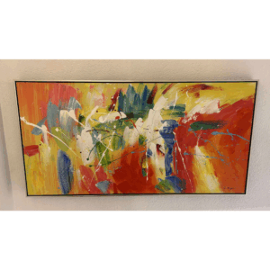 Tableau encadré - Couleurs vives